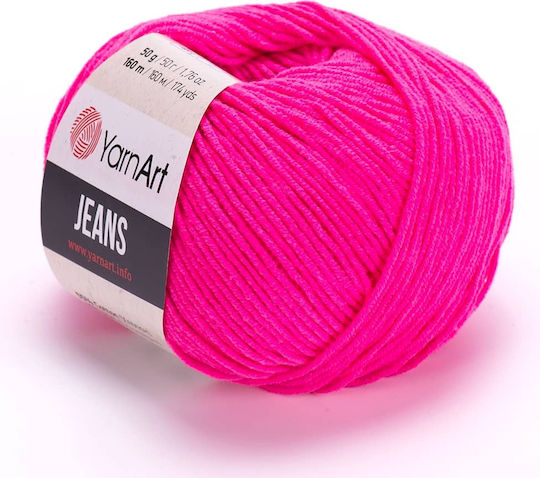 YarnArt Jeans Μεικτό Φούξια 160m 50gr