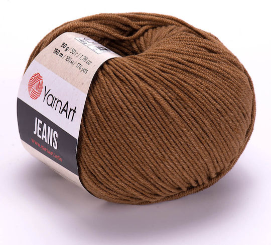 YarnArt Jeans Mixed Brown 160m 50gr