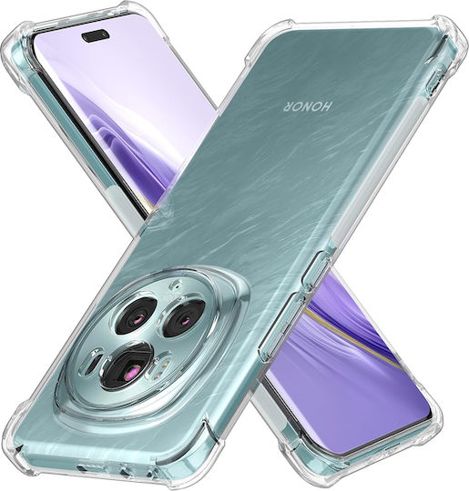 Techsuit Shockproof Clear Back Cover Σιλικόνης Διάφανο (Honor Magic6 Pro)