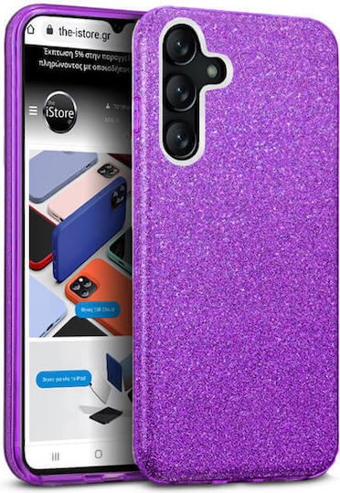Orso Hybrid Strass Back Cover Silicon Violet (Galaxy A55)
