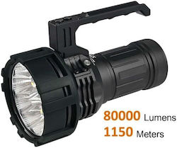 Acebeam Waterproof Rechargeable Flashlight LED 80000lm Acebeam Waterproof Rechargeable Flashlight LED 80000lm