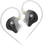 KZ In-ear headphones In Ear Black