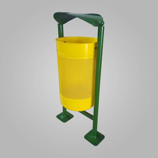 Material Systems Μεταλλικός Κάδος Ανακύκλωσης 60lt