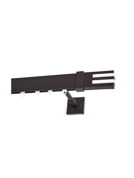 Anartisi Nuera One-Way Aluminum Curtain Track B...
