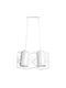 HomeMarkt Pendant Light White