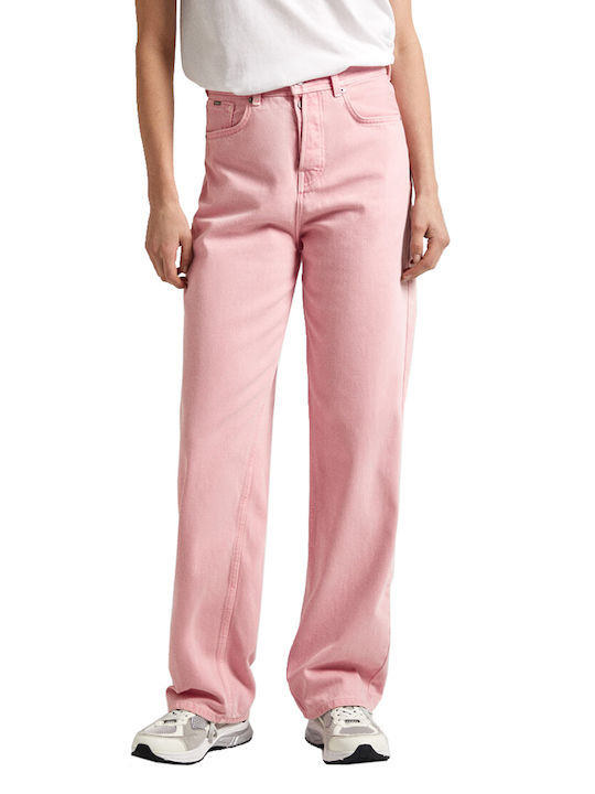 Pepe Jeans Women's Fabric Trousers Pink PL2117482-325