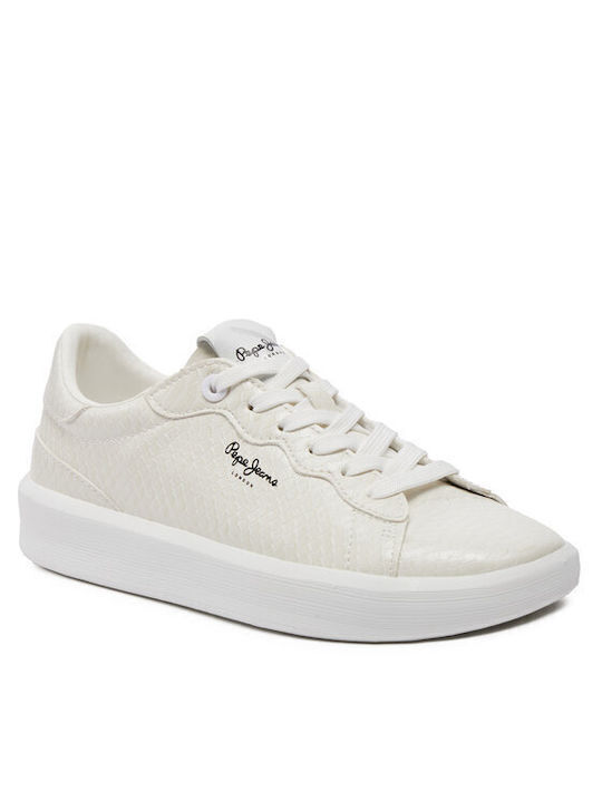 Pepe Jeans Dobbie Sneakers Λευκά