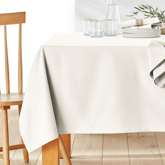 La Redoute Interieurs Τραπεζομάντηλο Βαμβακερό Μπεζ 150x250εκ.