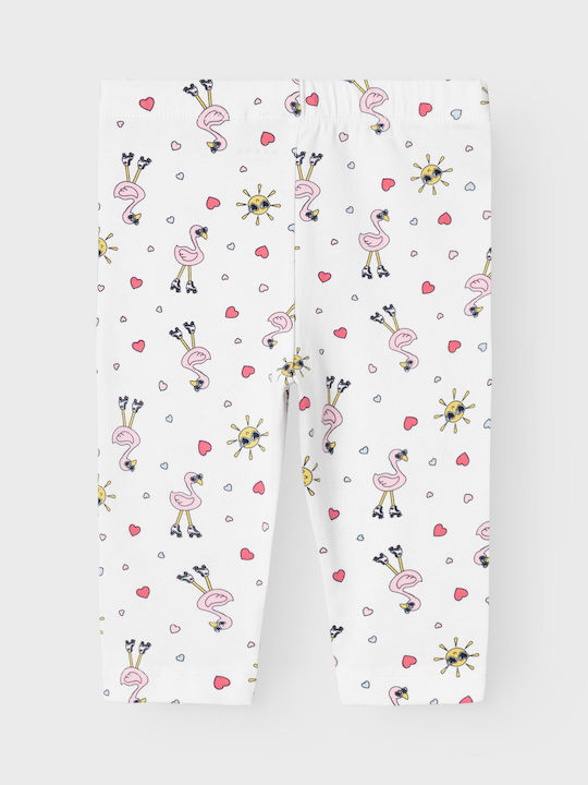 Name It Kids Capri Legging White