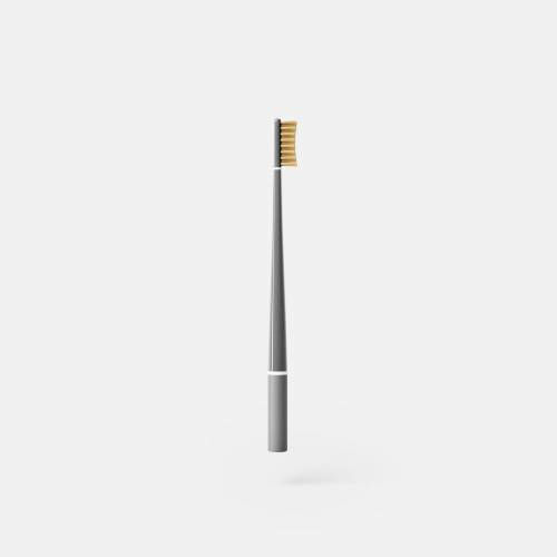 Piuma Manual Toothbrush Gray 1pcs