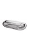 Espiel Oval Decorative Platters Set Atlas Black 27x14cm 6pcs