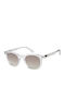 Superdry Unisex Sunglasses with Transparent Plastic Frame and Brown Gradient Mirror Lens SDO 5031 113