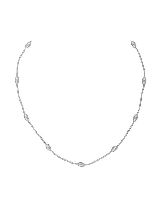 Excite-Fashion Shine Necklace from Steel