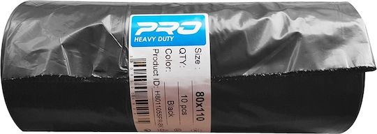 Ready Trash Bags for the Garden 110x80cm 2x10pcs Black