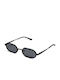 The Glass of Brixton Sunglasses with Black Metal Frame and Black Lens BS226 C00