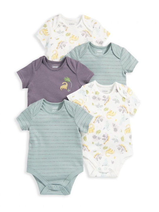 Mamas & Papas Kurzärmelig Printed 5Stück