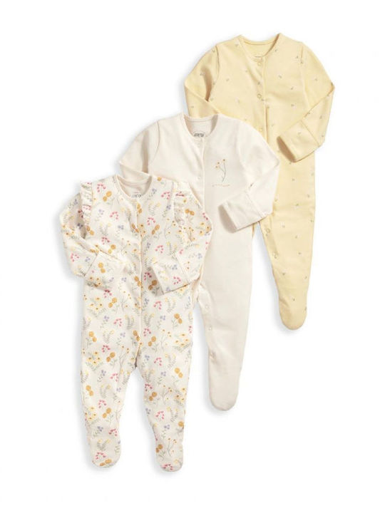 Mamas & Papas Set Baby Strampler Yellow