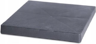 Prosperplast Βάση Γλάστρας Πλαστική Γκρι με Ρόδες 30x30εκ.