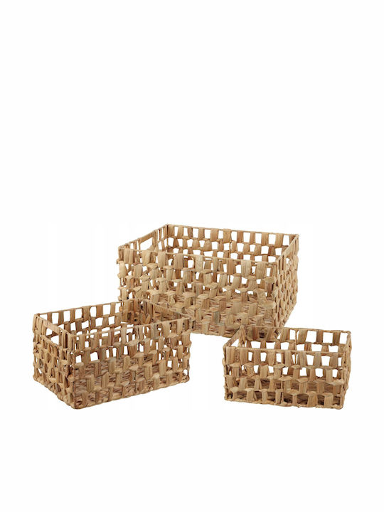 Koopman Storage Basket Rattan 3pcs