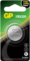 GP Batteries Μπαταρία Λιθίου CR2320 3V 1τμχ