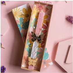 Easter Candle Round with Box 25pcs