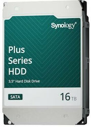 Synology Plus 16TB HDD Festplatte 3.5" SATA III 7200Umdrehungen pro Minute für NAS