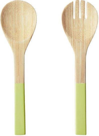 Butlers Σετ Bamboo Εργαλείων Σερβιρίσματος 2τμχ Πράσινο