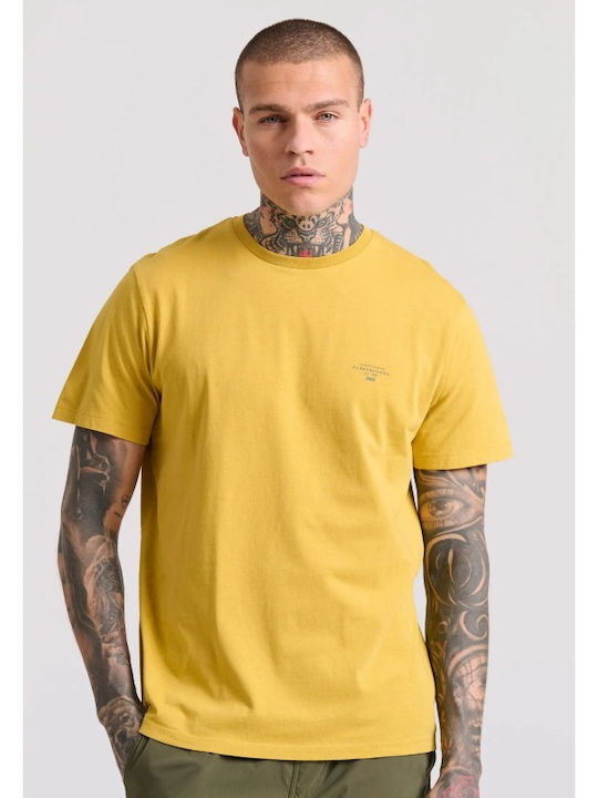 Funky Buddha T-Shirt Dirty Lime Yellow