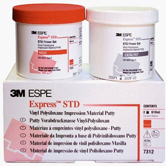 3m Espe Express 7312 Παχύρευστο Αποτυπωτικό Υλικό