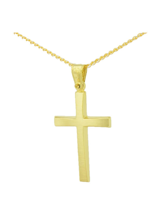 Papadopoulos Gold Herren Kreuz