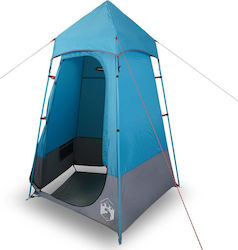 vidaXL Campingzelt Toilette Blau für 1 Personen 121x121x225cm.