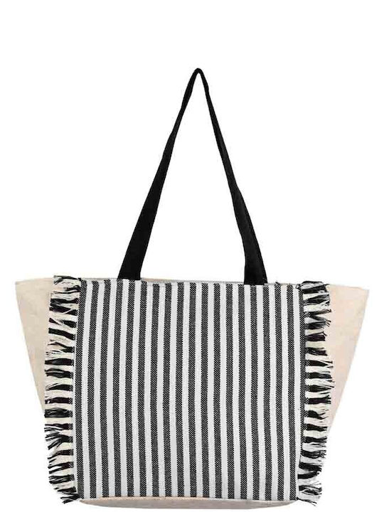 Aquablue Fabric Beach Bag Black