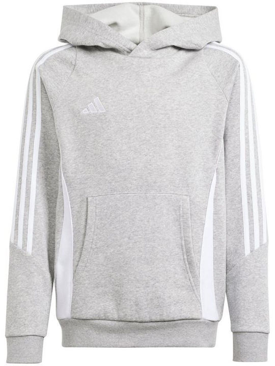 adidas Hanorac Copii cu Glugă și Buzunare Gri Tiro