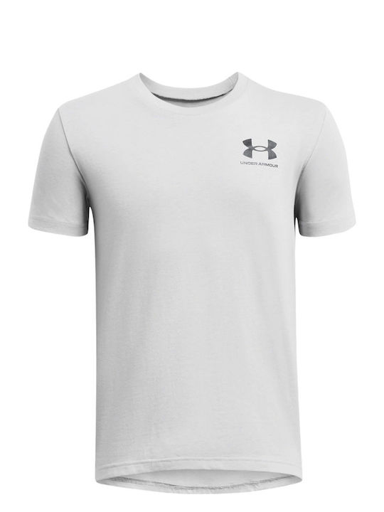 Under Armour Παιδικό T-shirt Κοντομάνικο Γκρι S...