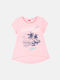 Joyce Kids Blouse Short Sleeve Pink