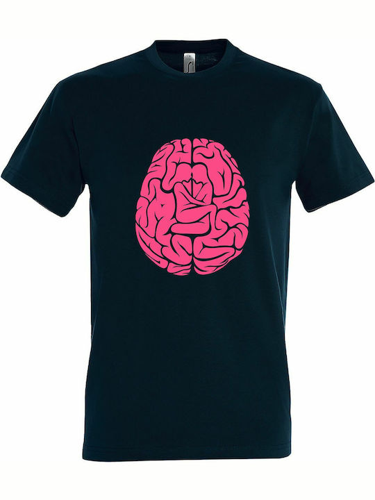 Mind Body Connection Ανδρικό T-shirt Κοντομάνικο Petroleum Blue