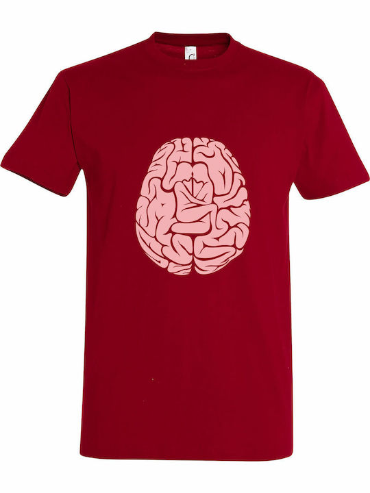 Mind Body Connection Ανδρική Μπλούζα Κόκκινη