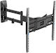 Meliconi Slimstyle Plus 400 Sdr 070-0629-SN Βάση Τηλεόρασης Τοίχου με Βραχίονα έως 82" και 30kg Ασημί