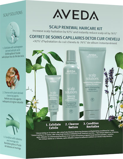 Aveda Scalp Renewal Σετ Περιποίησης Μαλλιών κατά της Τριχόπτωσης για Λιπαρά Μαλλιά με Σαμπουάν & Conditioner