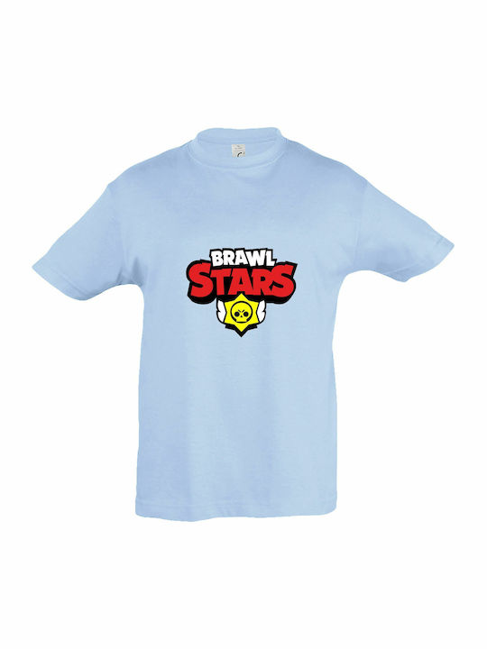 Παιδικό T-shirt Κοντομάνικο Sky Blue
