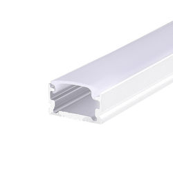 Aca Profil de aluminiu pentru banda LED cu Opal Capac