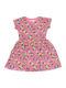 Minnie Children's Dress Short Sleeve Pink
