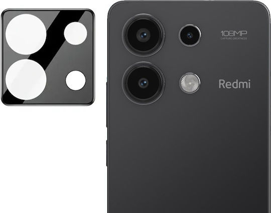 Techsuit Full Протектор за камера Закалено стъкло Черен за Xiaomi Redmi Note 13 4G