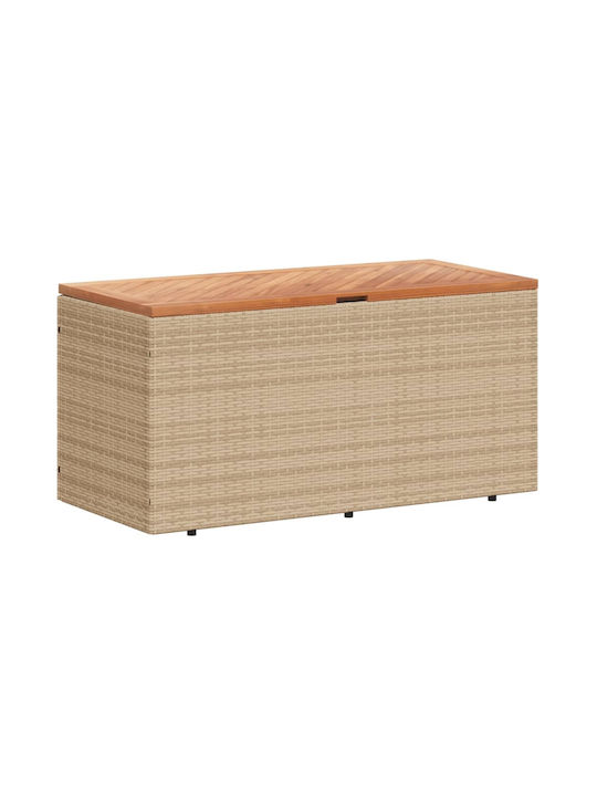 vidaXL Cutie de depozitare pentru exterior Ratt...