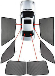 CarShades für Auto Q3 Fünftürer (5D) 6Stück