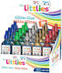 The Littlies Kleber Glitter Mehrfarbig 35gr Set 24Stück