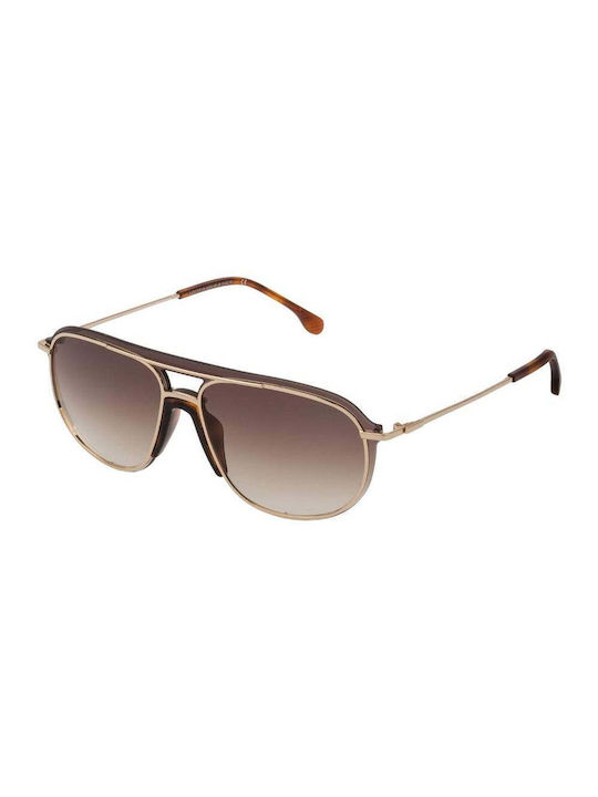 Lozza Sunglasses Χρυσά with Metal Frame & Gold Lens Lozza Sunglasses Χρυσά with Metal Frame & Gold Lens