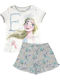 Disney Kids' Pajamas Summer Gray Frozen