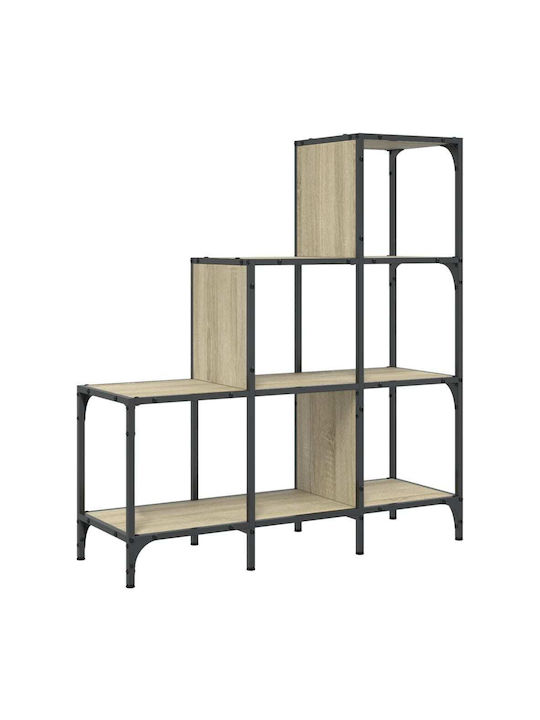 Bookcase Sonoma Oak 92x30x102cm