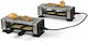 Livoo Tischplatte Elektrogrill Raclette Glatte Platte 700W 20.5cmx10.5cmcm